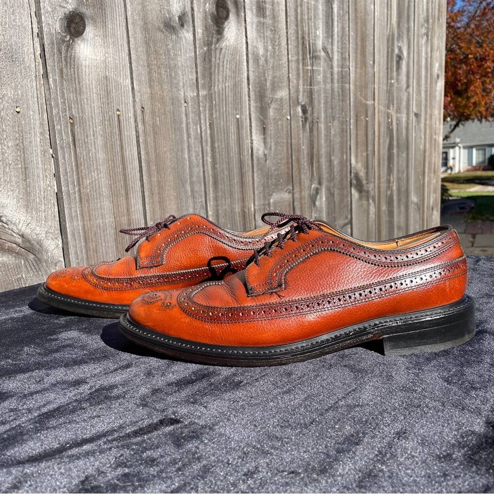 Dexter 10D Long Wing Brogue Derby Brown *Made in USA*